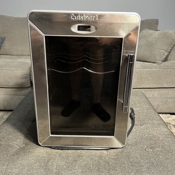 Cuisinart Private Reserve Stainless Steel 6 Bottle Wine Cellar CWC-600